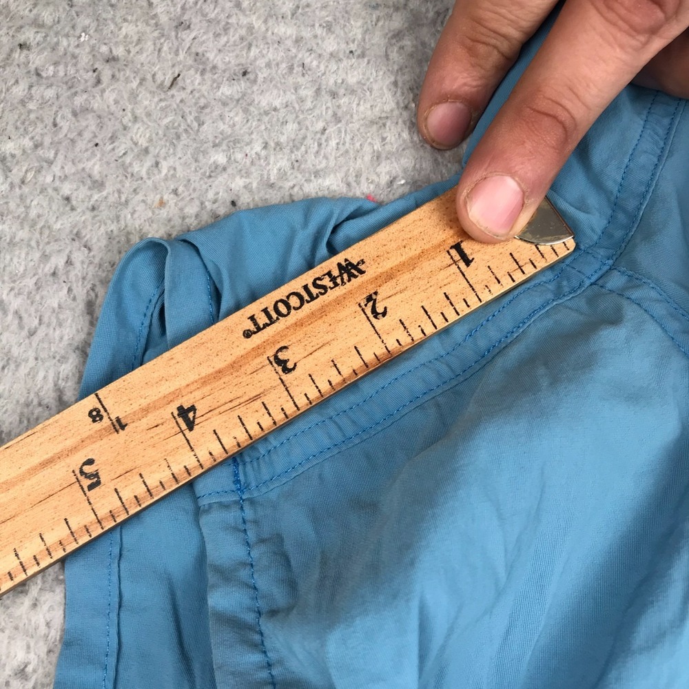 Patagonia Baggies Shorts Mens L Blue Lightweight 4" Lined Pockets Nylon - Picture 9 of 11